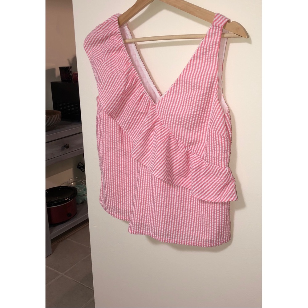 Vineyard Vines Ruffle Top